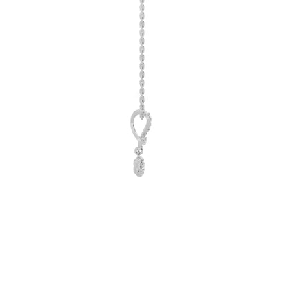 Celestial Grace Diamond Pendant 18 KT / White Gold
