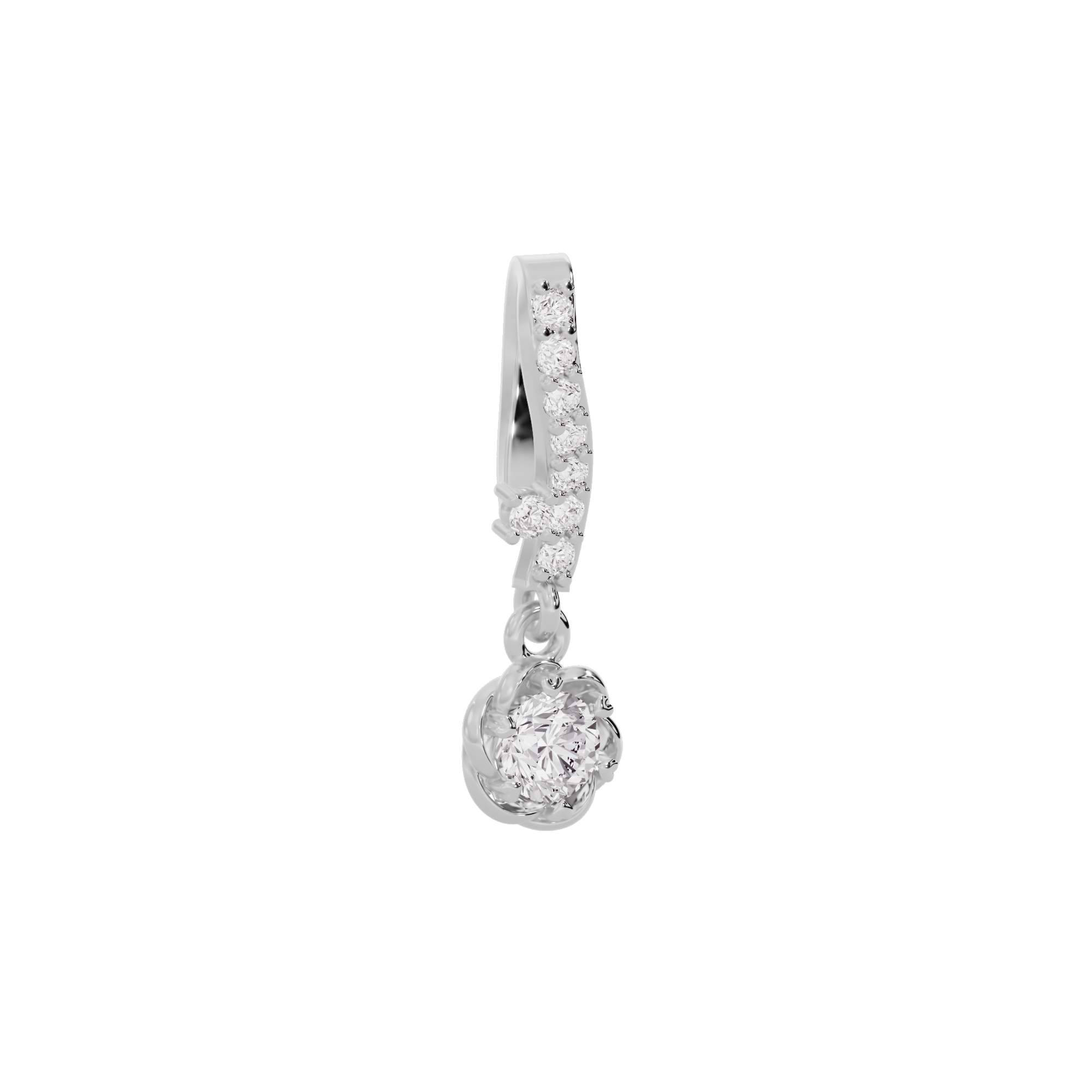 Celestial Grace Diamond Pendant