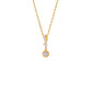 Celestial Grace Diamond Pendant 18 KT / Yellow Gold