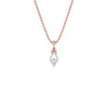 Enticing Daisy Diamond Pendant 18 KT / Rose Gold