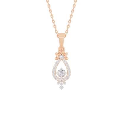 Enticing Daisy Diamond Pendant