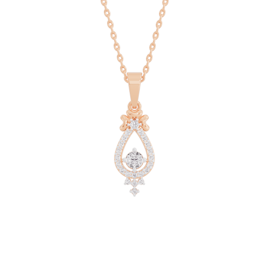 Enticing Daisy Diamond Pendant