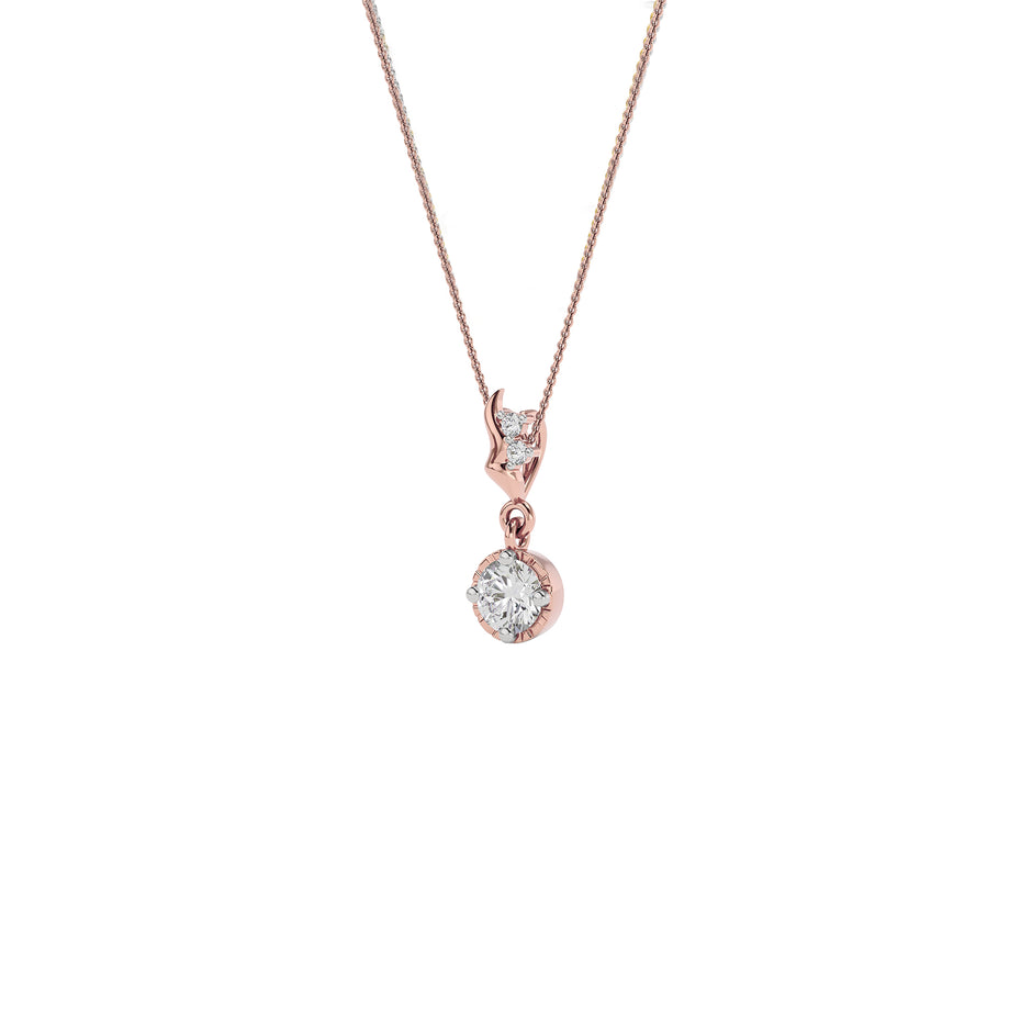 Diamond Symphony Pendant 18 KT / Rose Gold