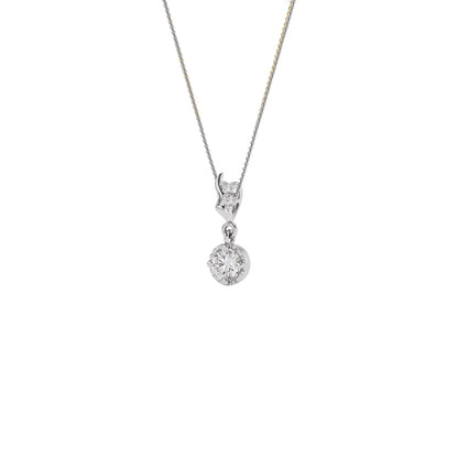 Diamond Symphony Pendant 18 KT / White Gold