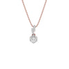 Shining Fiore Diamond Pendant 18 KT / Rose Gold