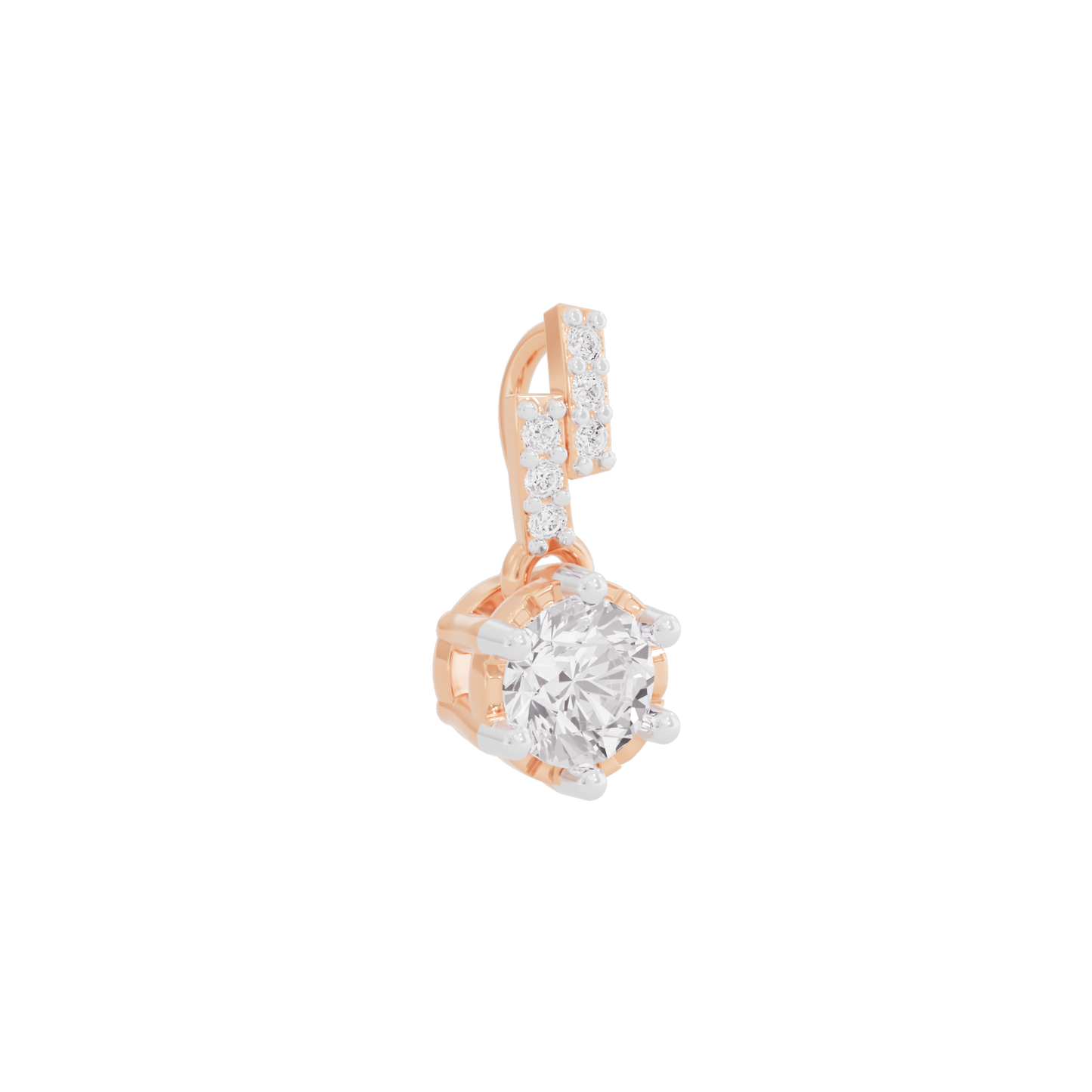 Shining Fiore Diamond Pendant