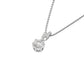 Shining Fiore Diamond Pendant 18 KT / White Gold