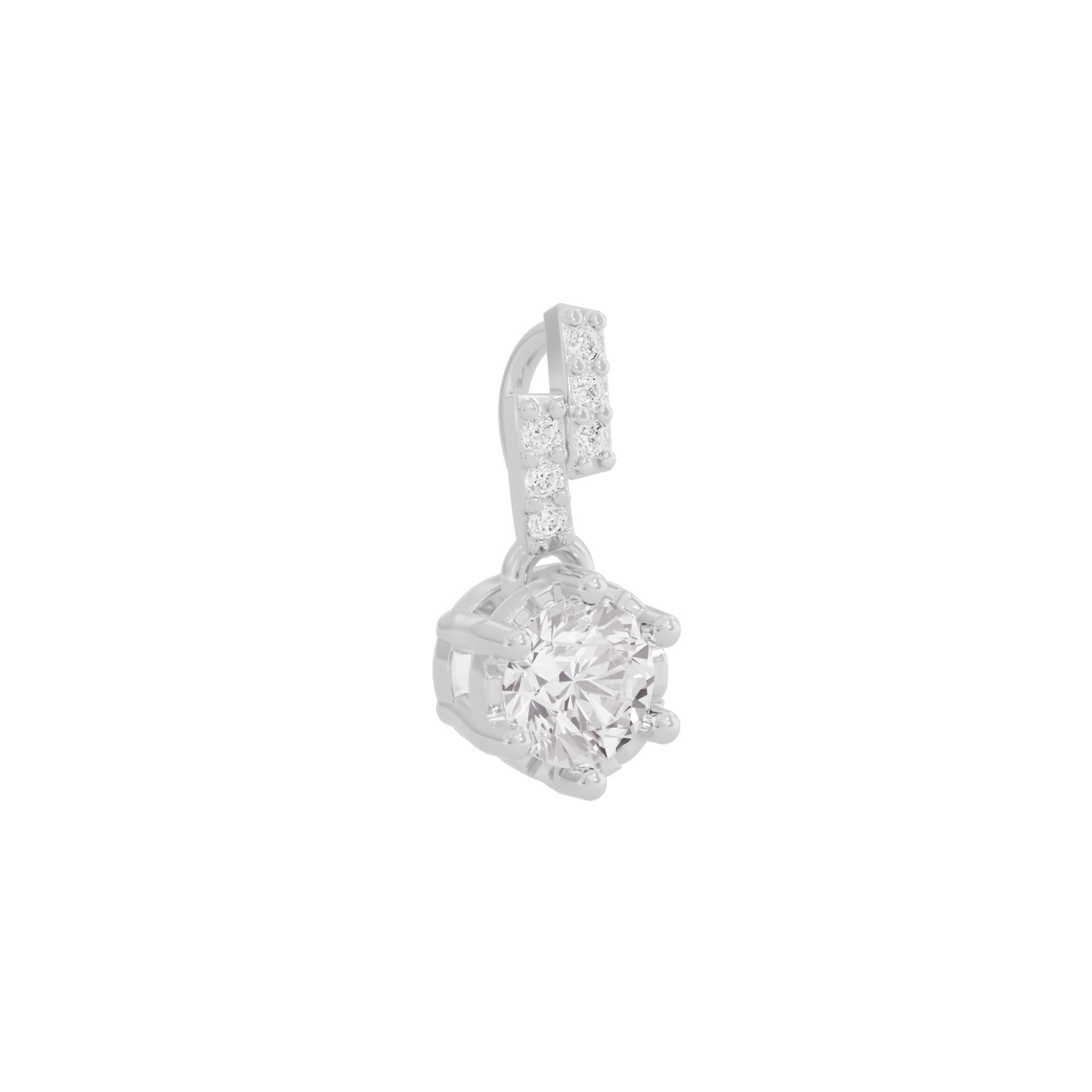 Shining Fiore Diamond Pendant