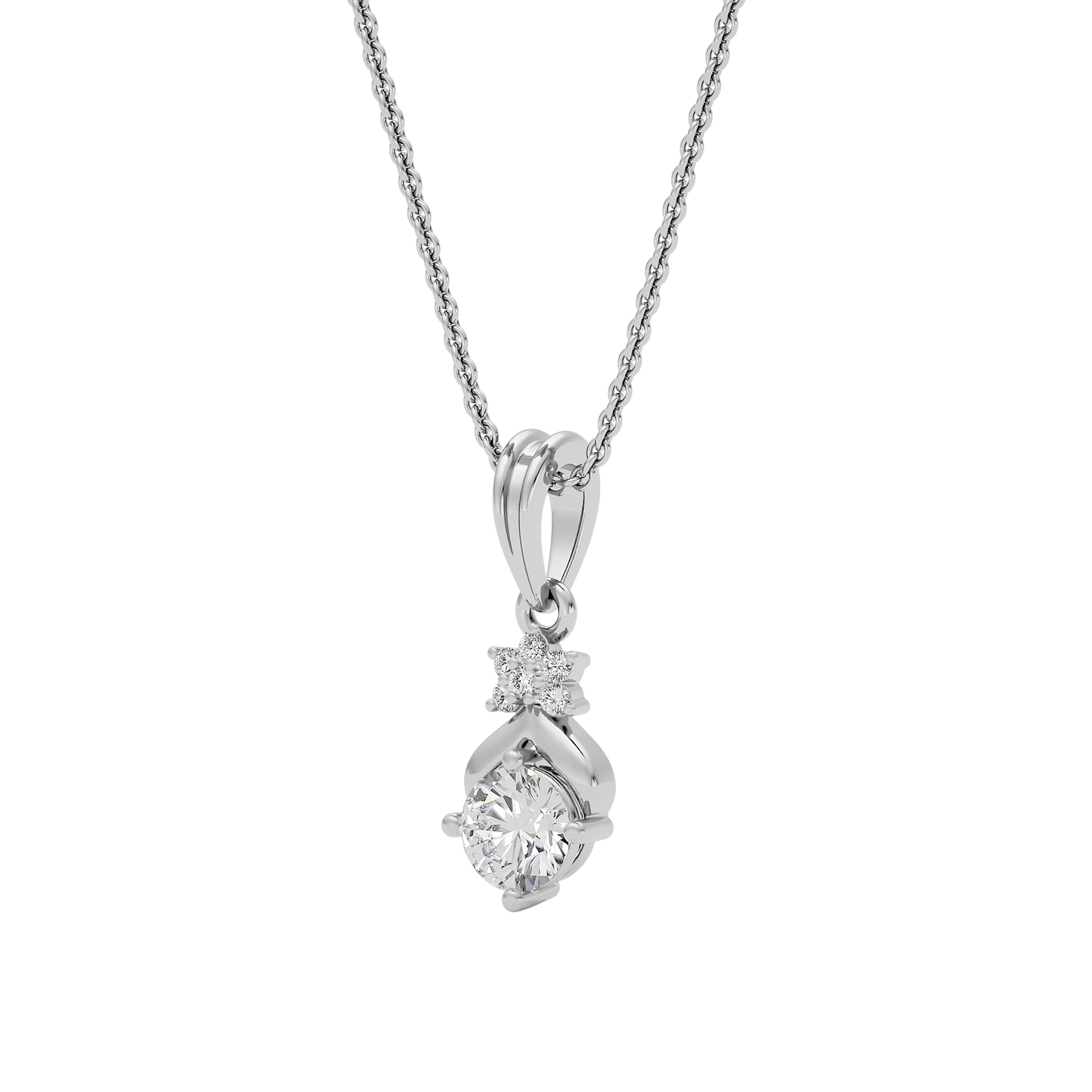 Royal Serenity Diamond Pendant