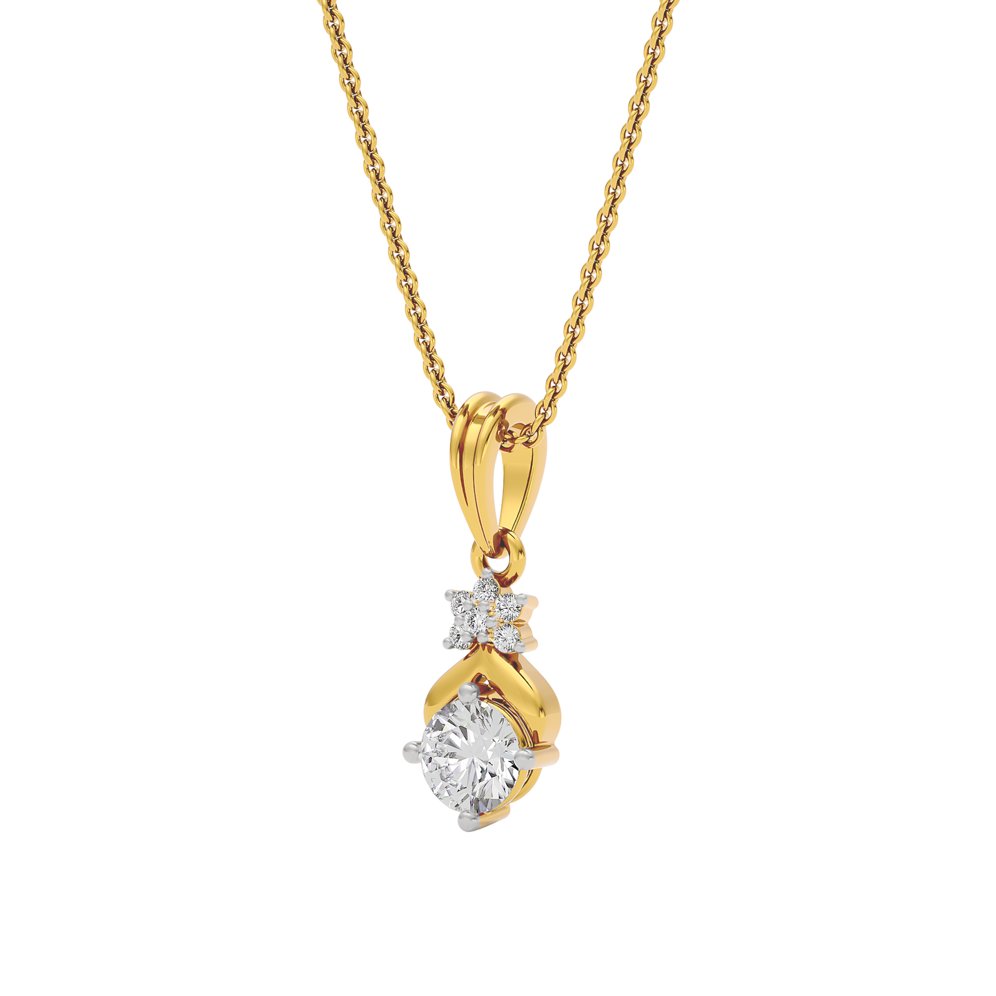 Royal Serenity Diamond Pendant