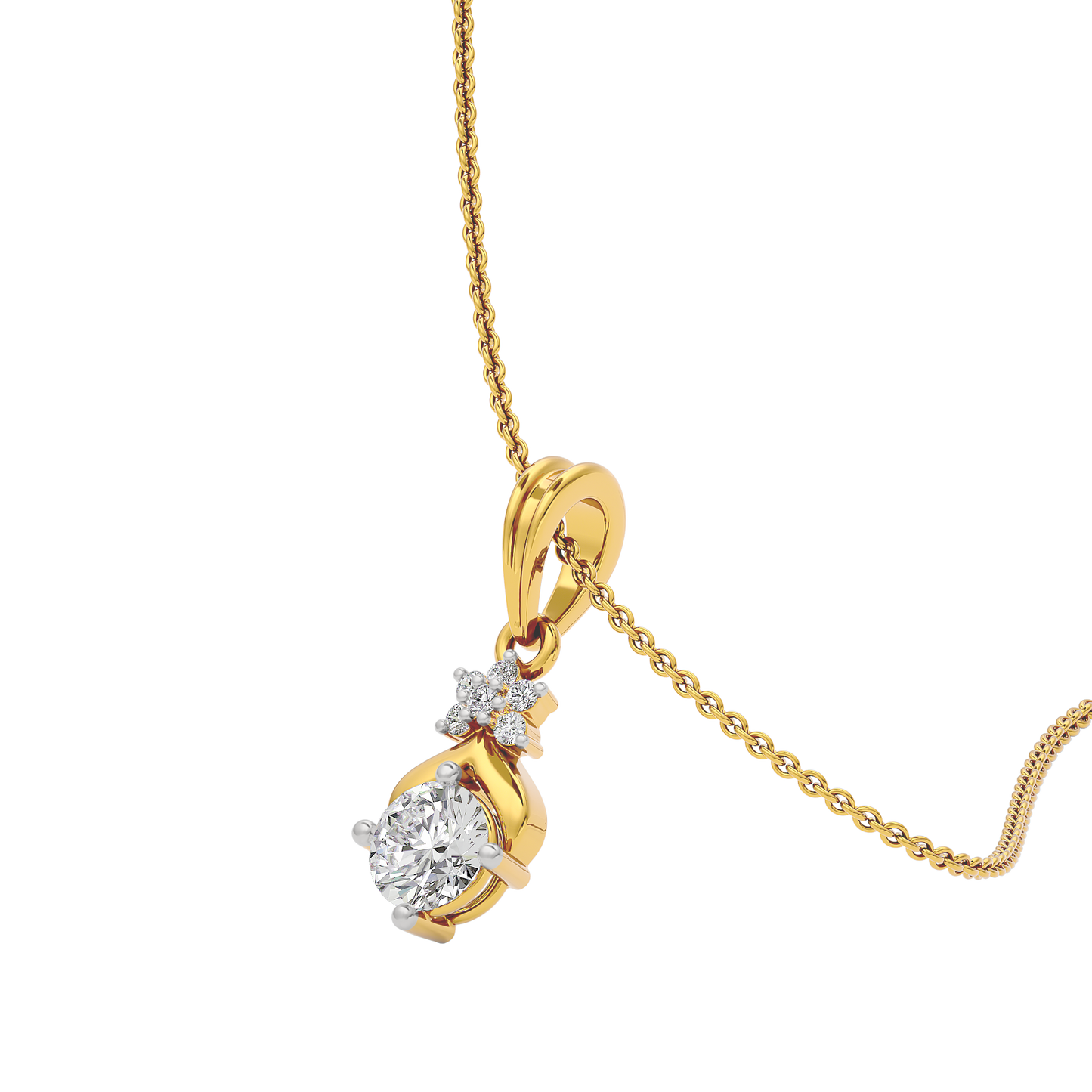 Royal Serenity Diamond Pendant