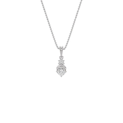 Royal Serenity Diamond Pendant 18 KT / White Gold