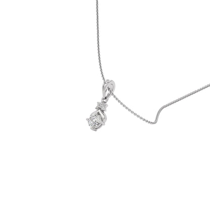 Royal Serenity Diamond Pendant 18 KT / White Gold