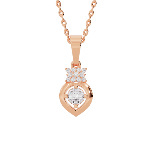 Sparkling Elsa Diamond Pendant