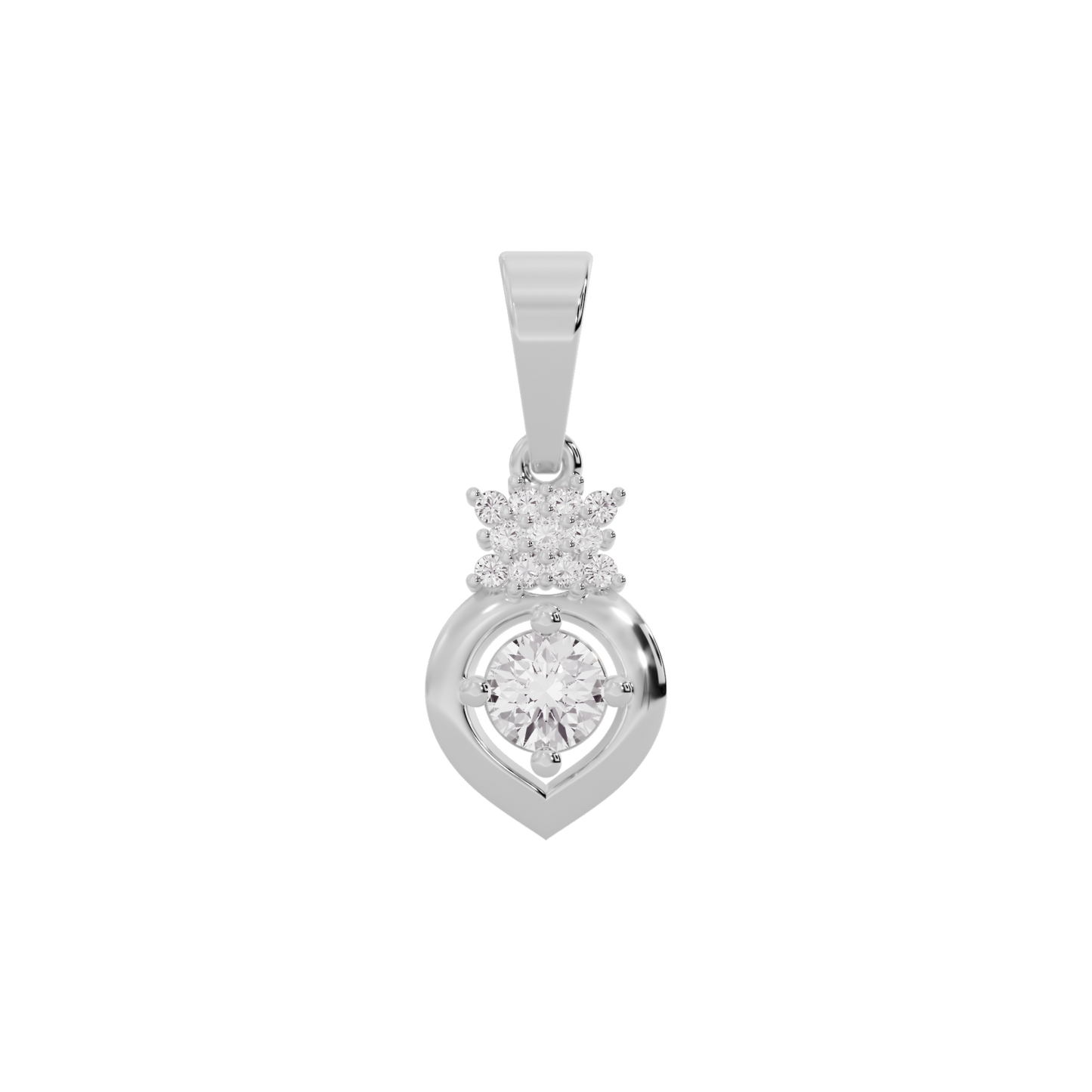 Sparkling Elsa Diamond Pendant