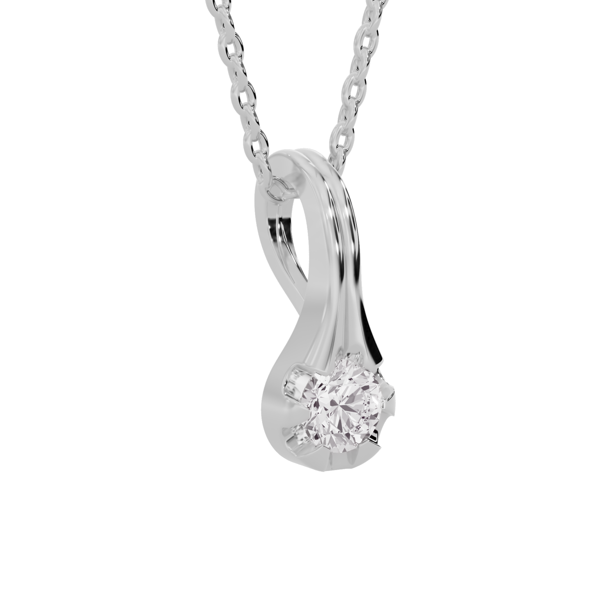 Mystic Stellar Diamond Pendant