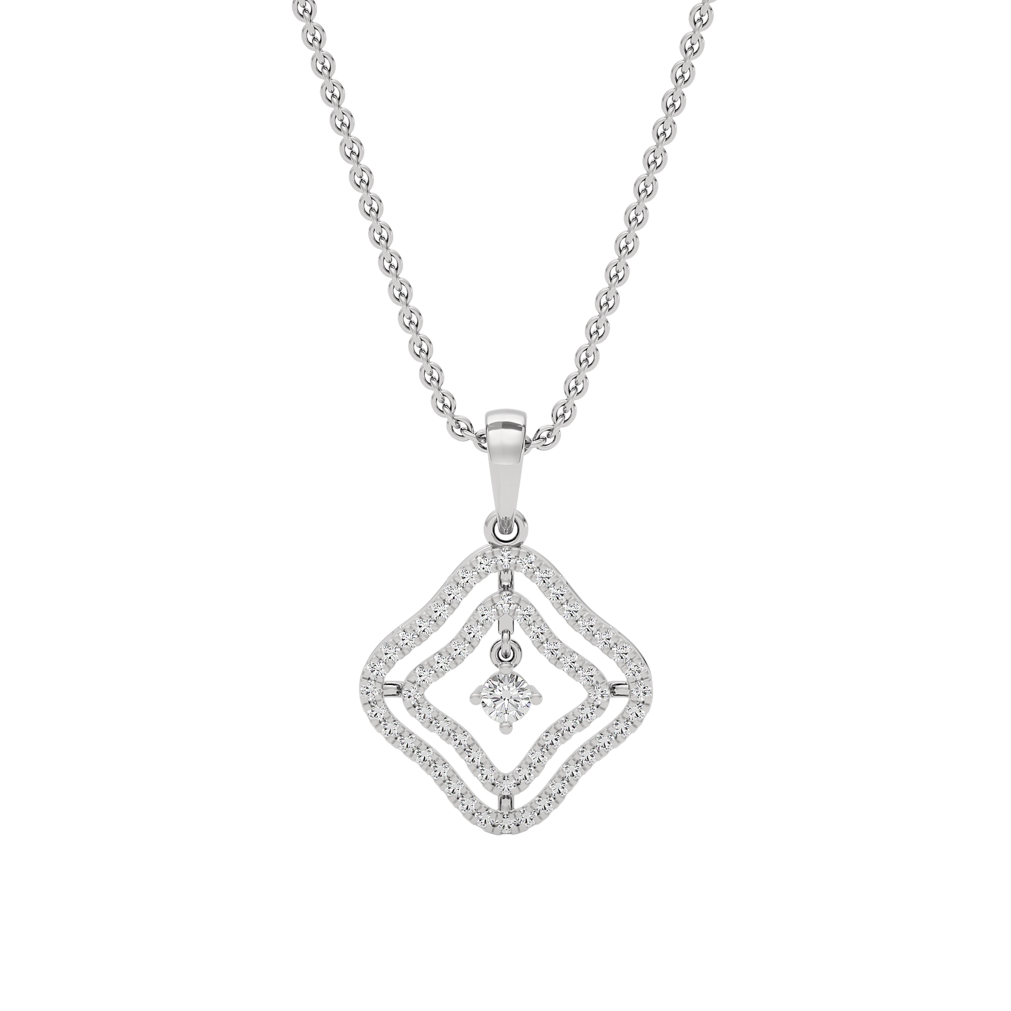 Moonbeam Jewel Diamond Pendant