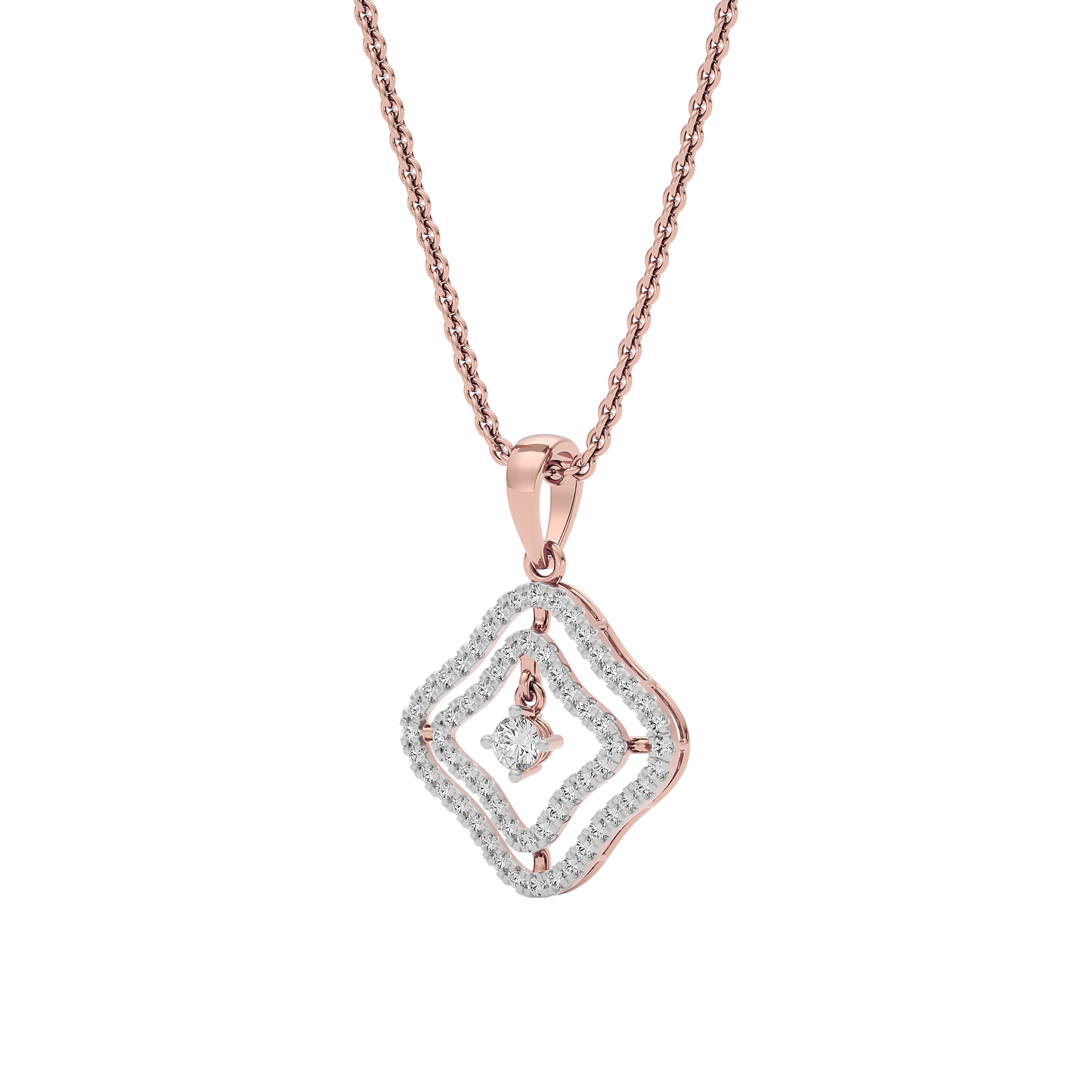 Moonbeam Jewel Diamond Pendant