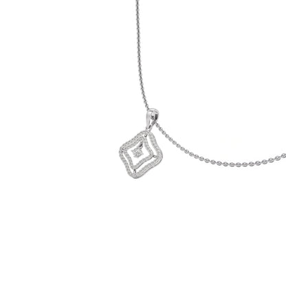 Moonbeam Jewel Diamond Pendant 18 KT / White Gold