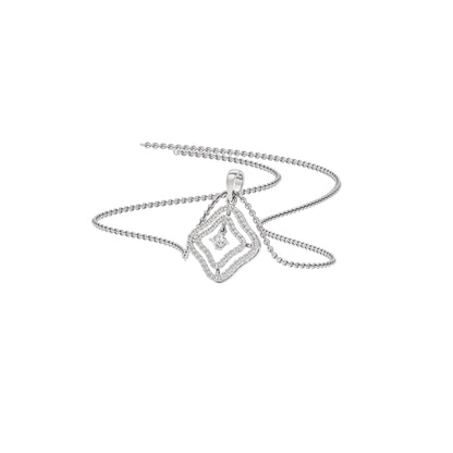 Moonbeam Jewel Diamond Pendant 18 KT / White Gold