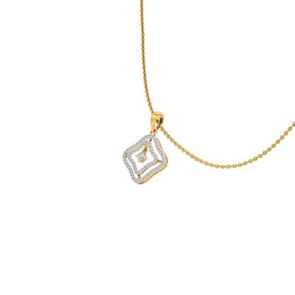Moonbeam Jewel Diamond Pendant 18 KT / Yellow Gold