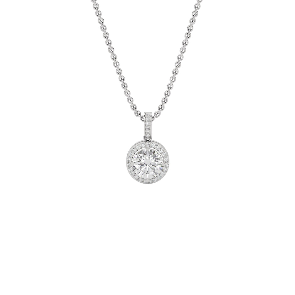 Whimsical Wonder Diamond Pendant 18 KT / White Gold