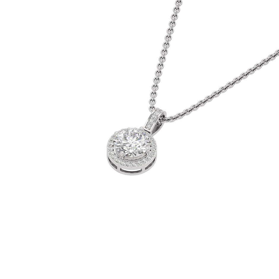 Whimsical Wonder Diamond Pendant 18 KT / White Gold