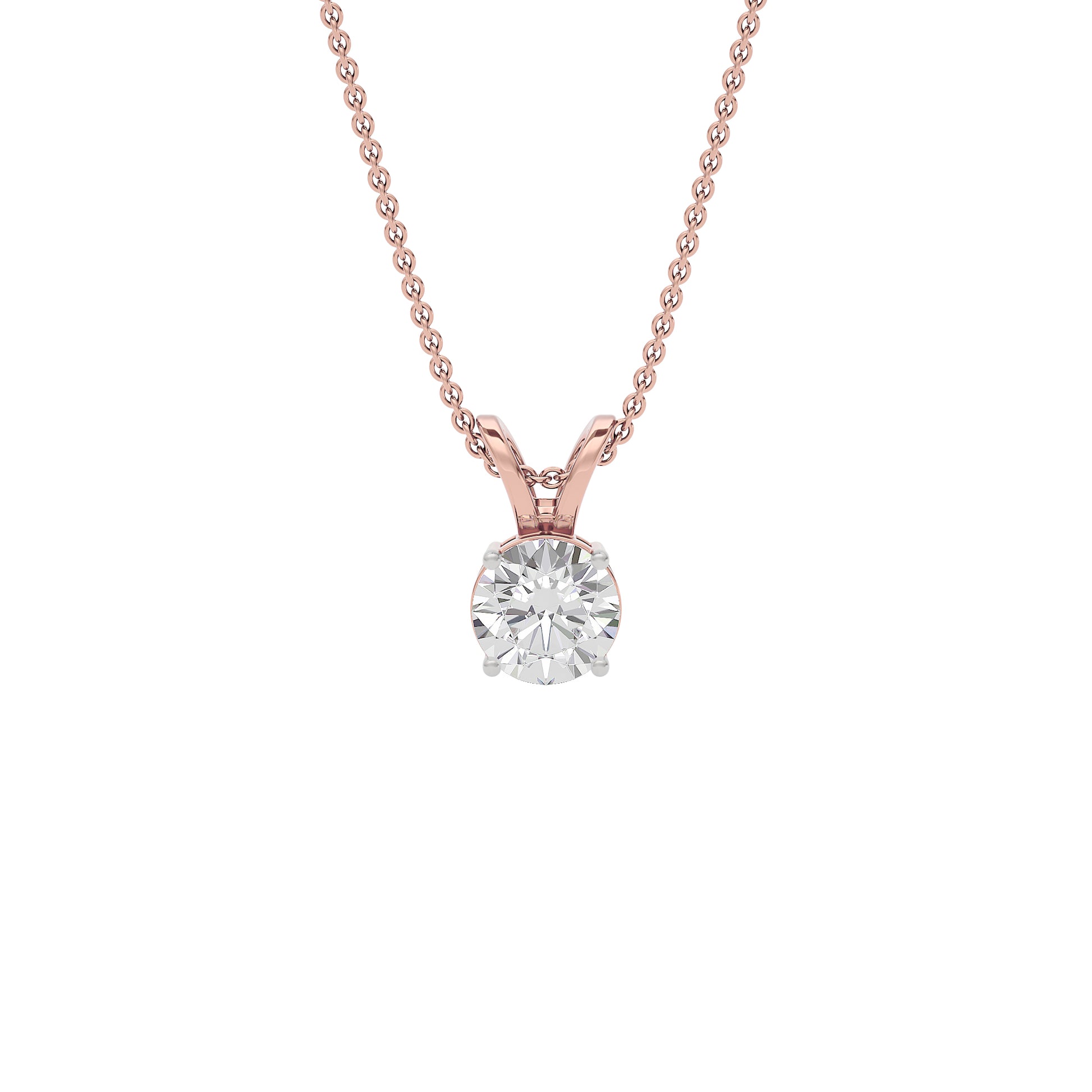 Serendipity Splendor Diamond Pendant 18 KT / Rose Gold