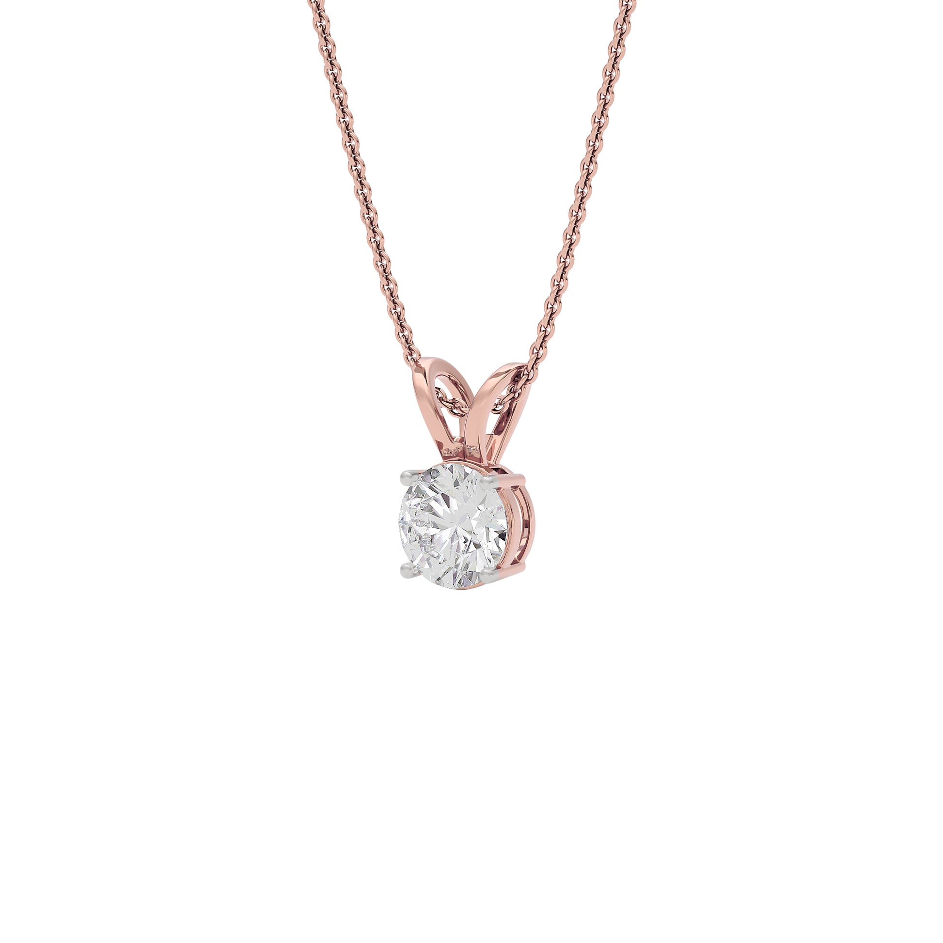 Serendipity Splendor Diamond Pendant 18 KT / Rose Gold