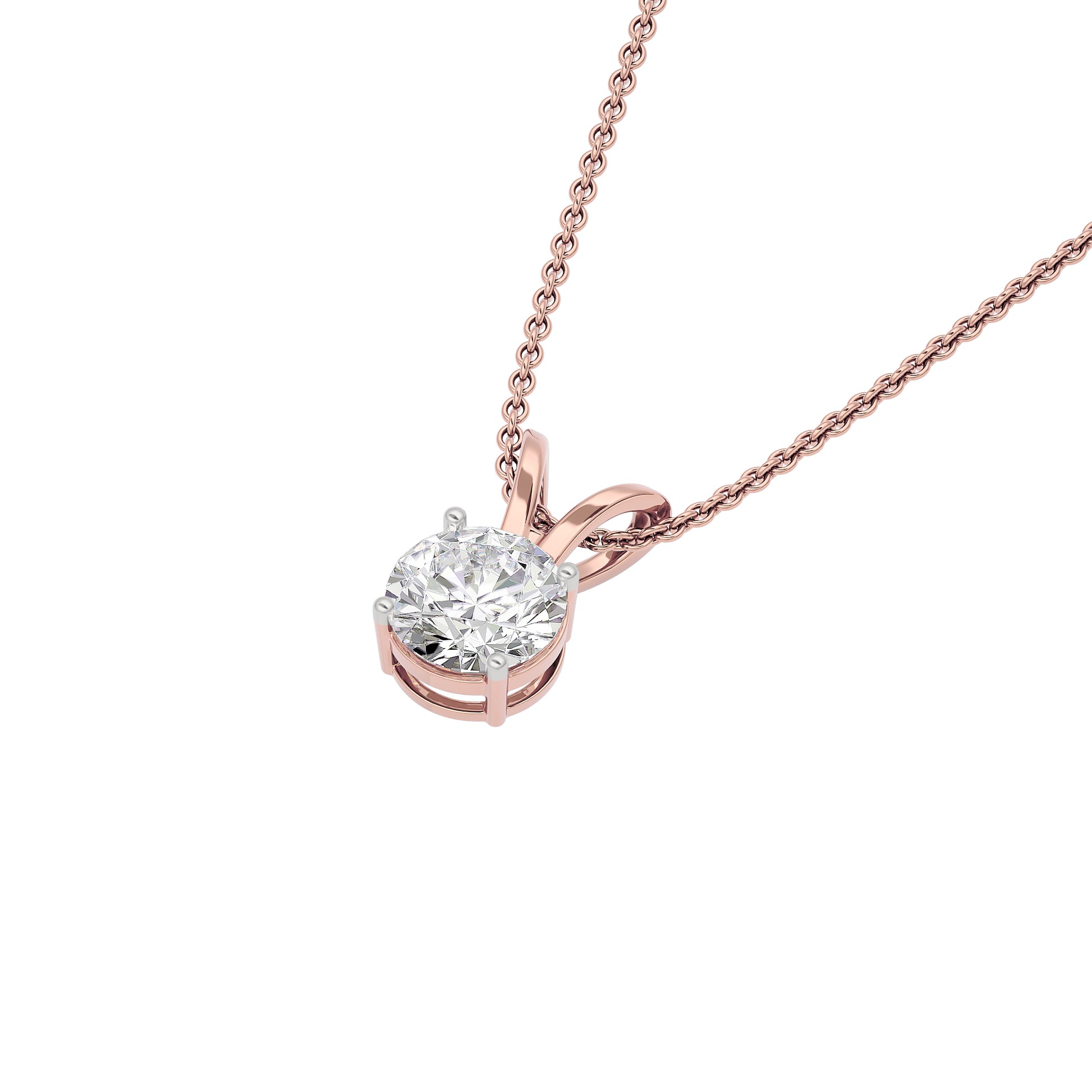 Serendipity Splendor Diamond Pendant 18 KT / Rose Gold