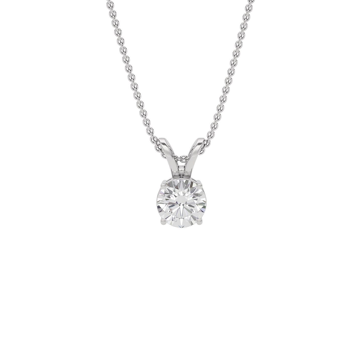Serendipity Splendor Diamond Pendant 18 KT / White Gold