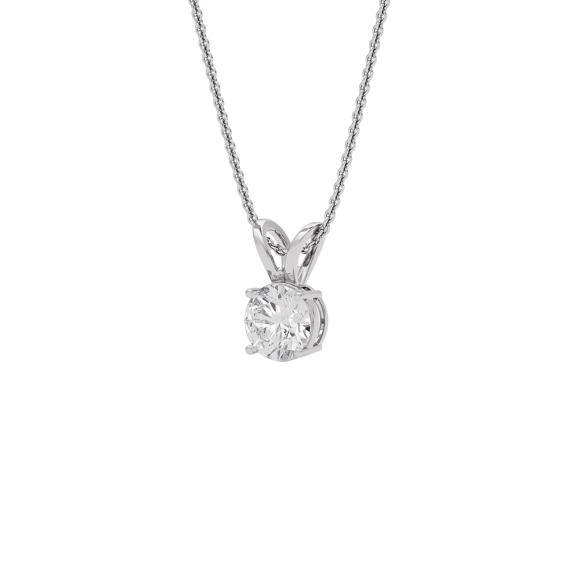 Serendipity Splendor Diamond Pendant 18 KT / White Gold