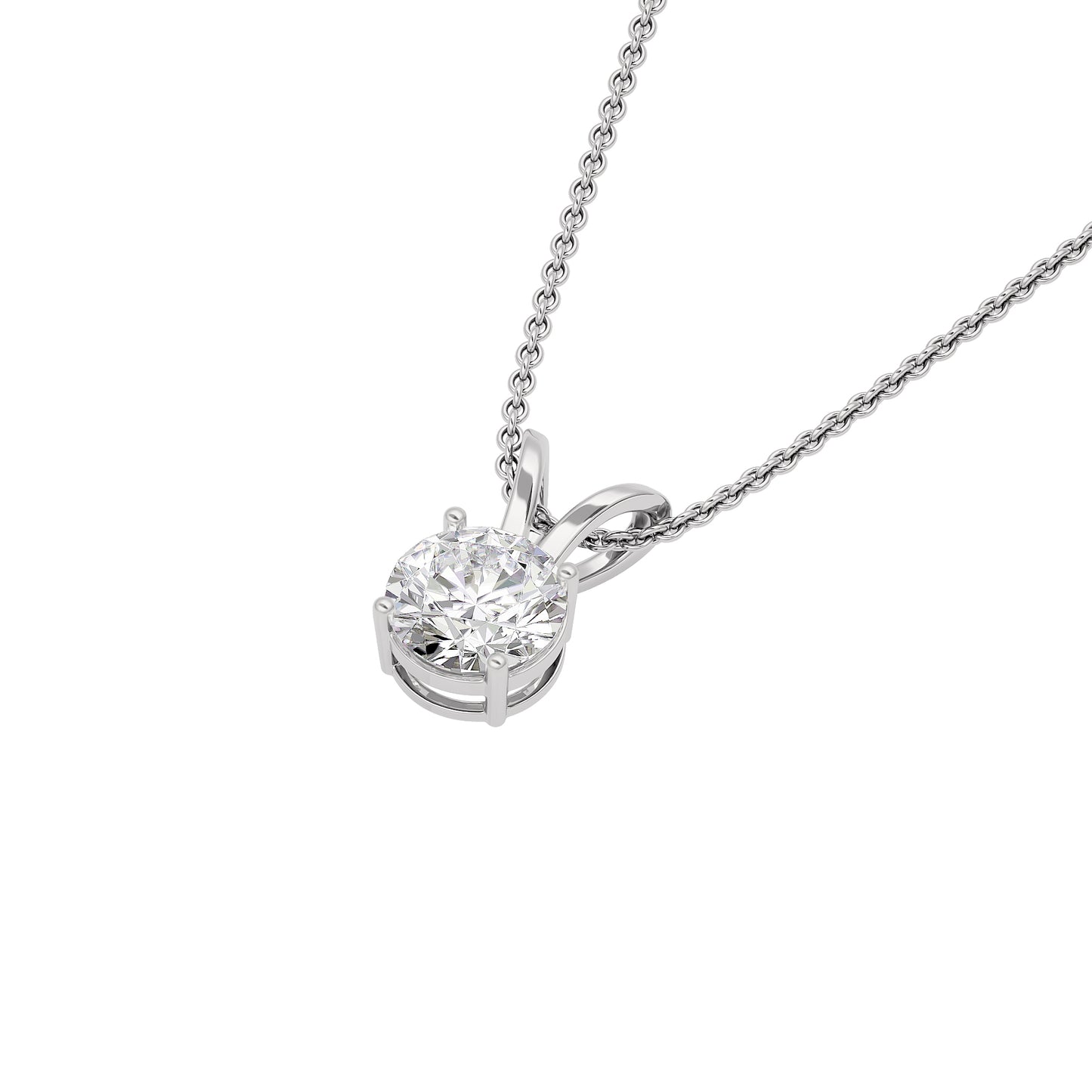 Serendipity Splendor Diamond Pendant 18 KT / White Gold