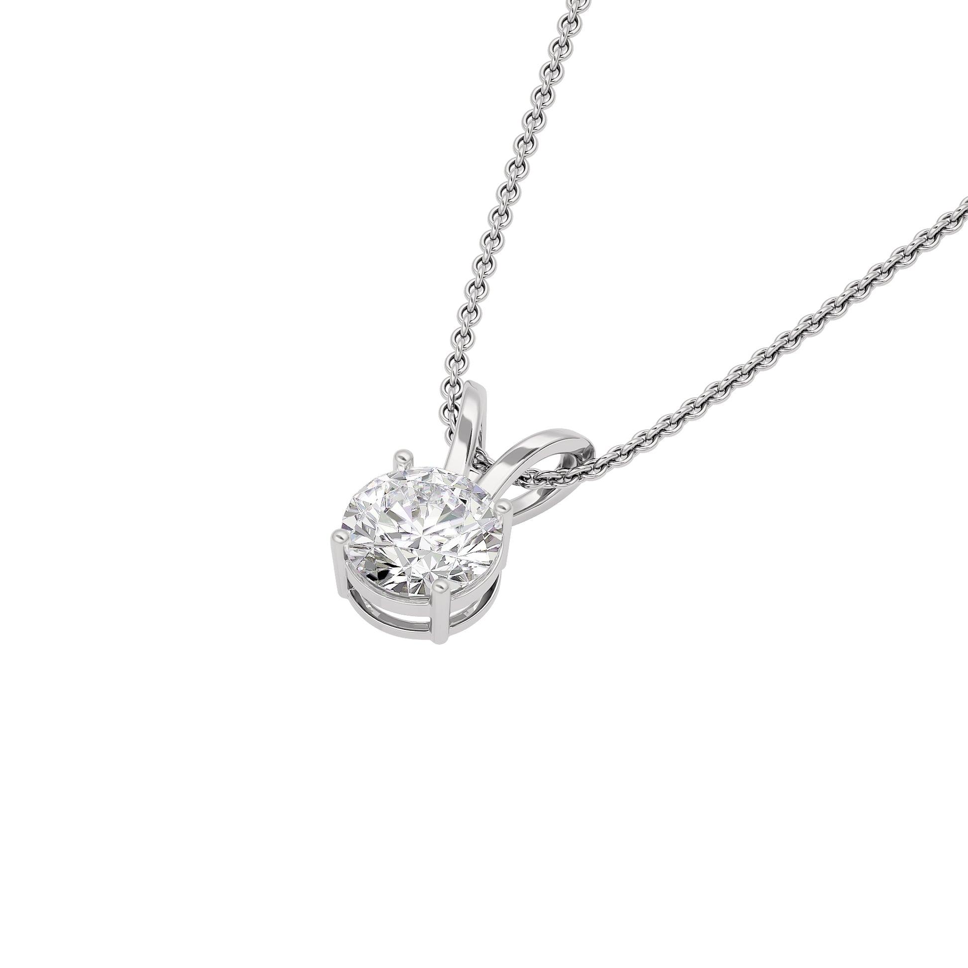 Serendipity Splendor Diamond Pendant 18 KT / White Gold