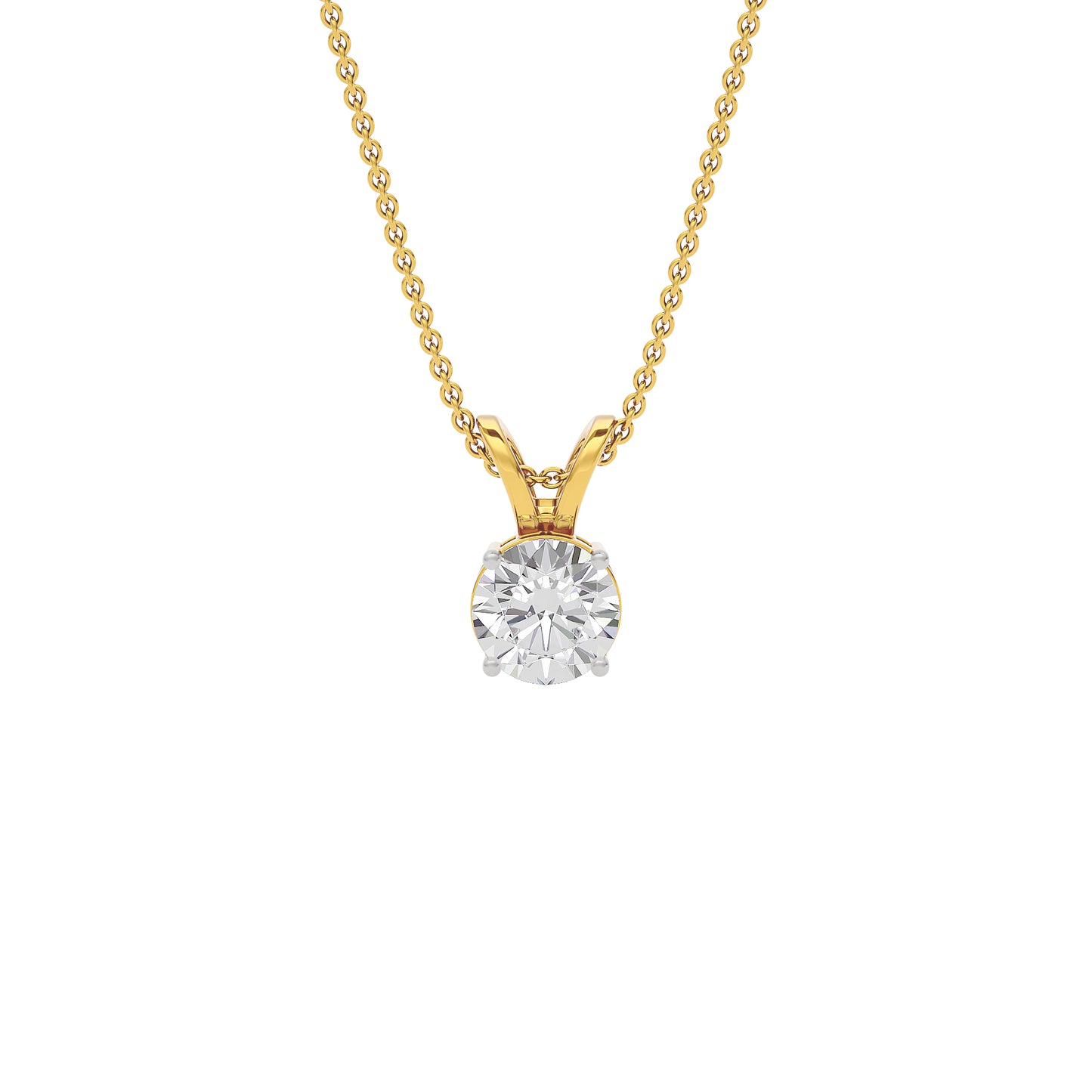 Serendipity Splendor Diamond Pendant 18 KT / Yellow Gold