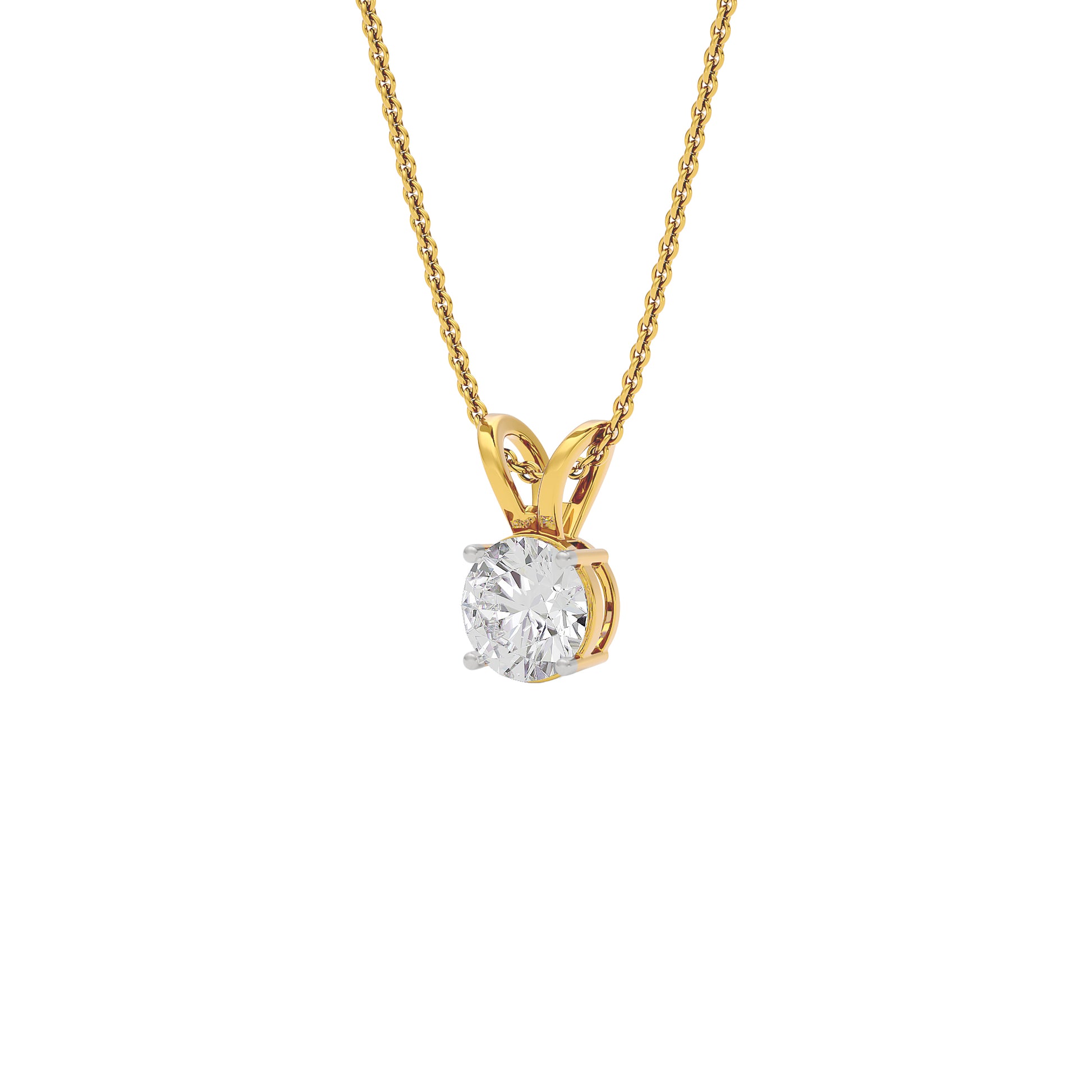 Serendipity Splendor Diamond Pendant 18 KT / Yellow Gold