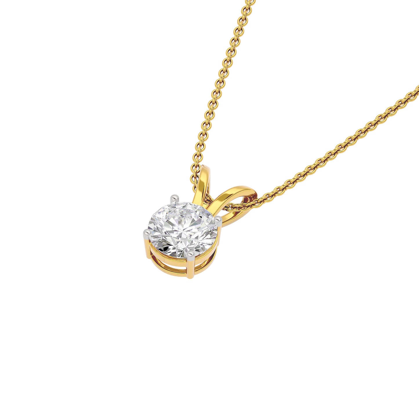 Serendipity Splendor Diamond Pendant 18 KT / Yellow Gold
