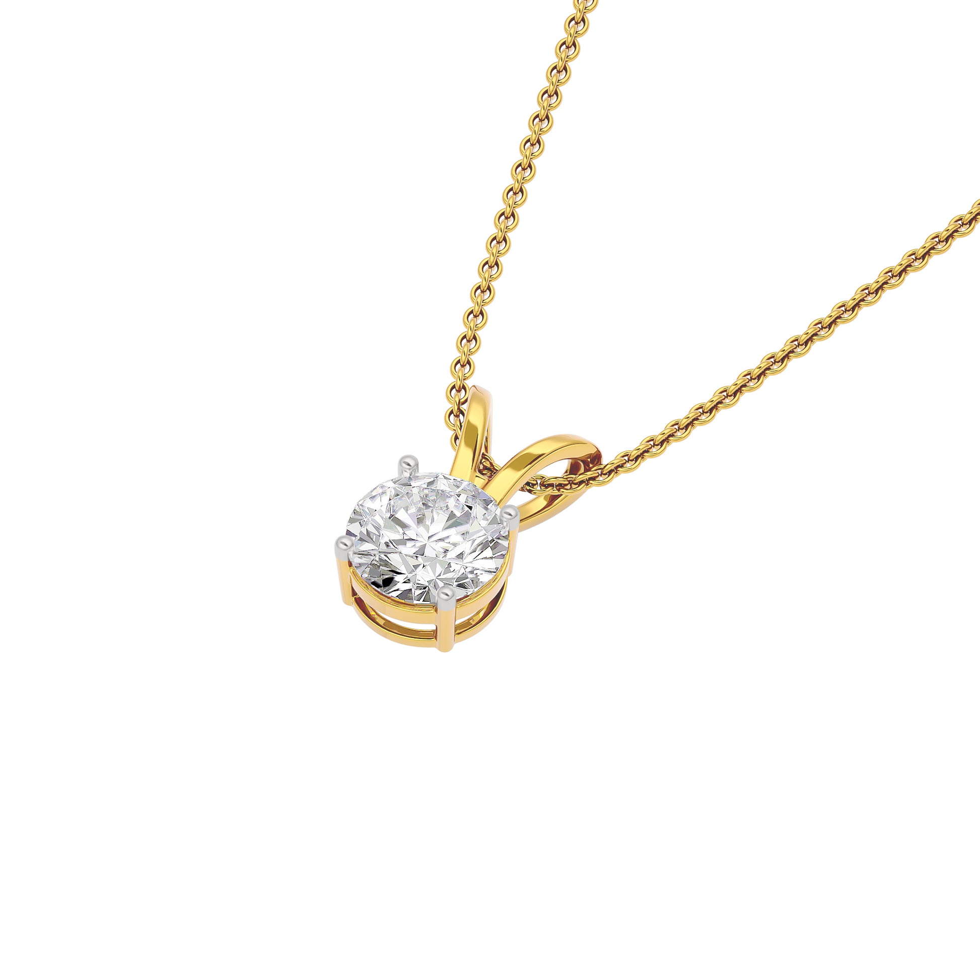 Serendipity Splendor Diamond Pendant 18 KT / Yellow Gold