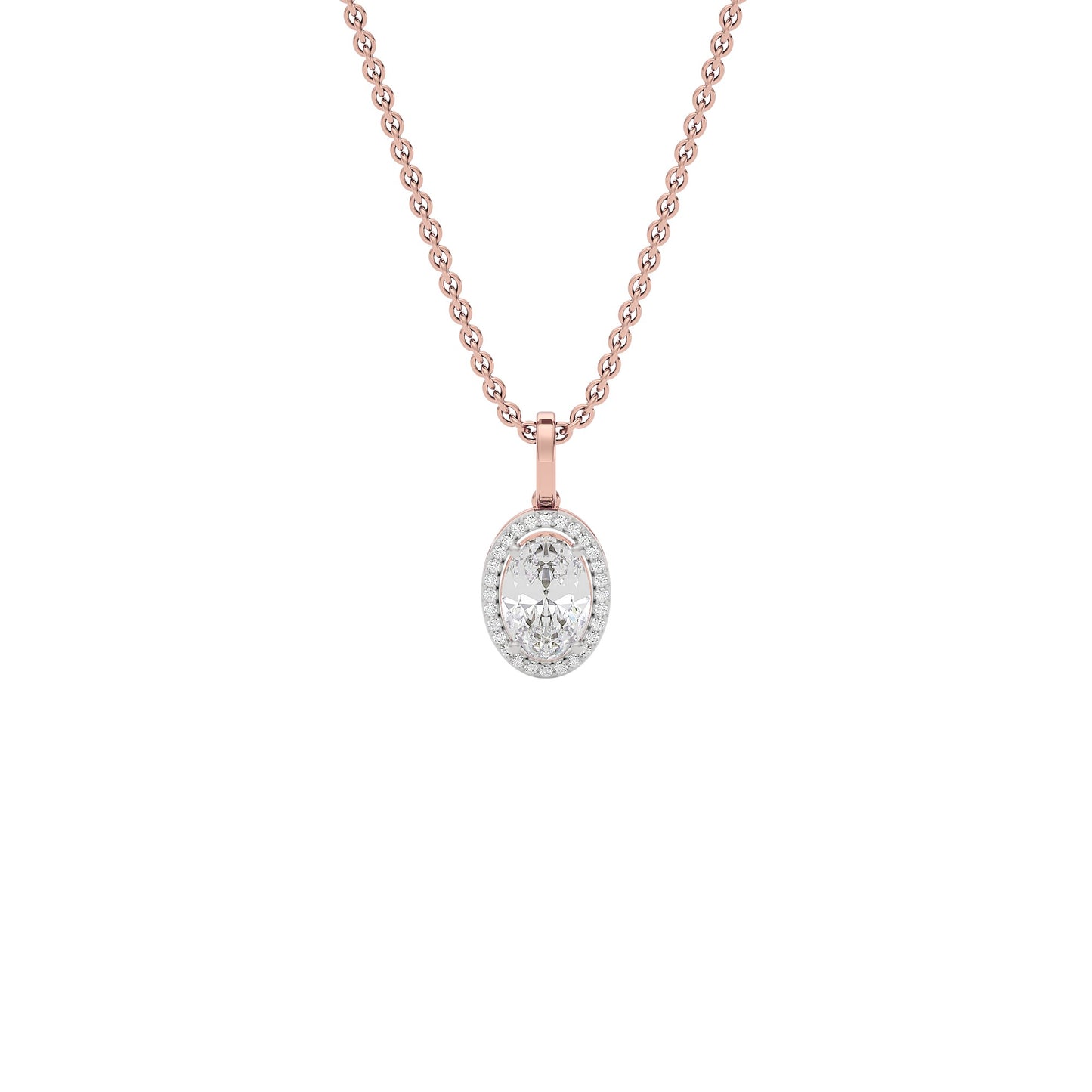 Majestic Odyssey Diamond Pendant 18 KT / Rose Gold