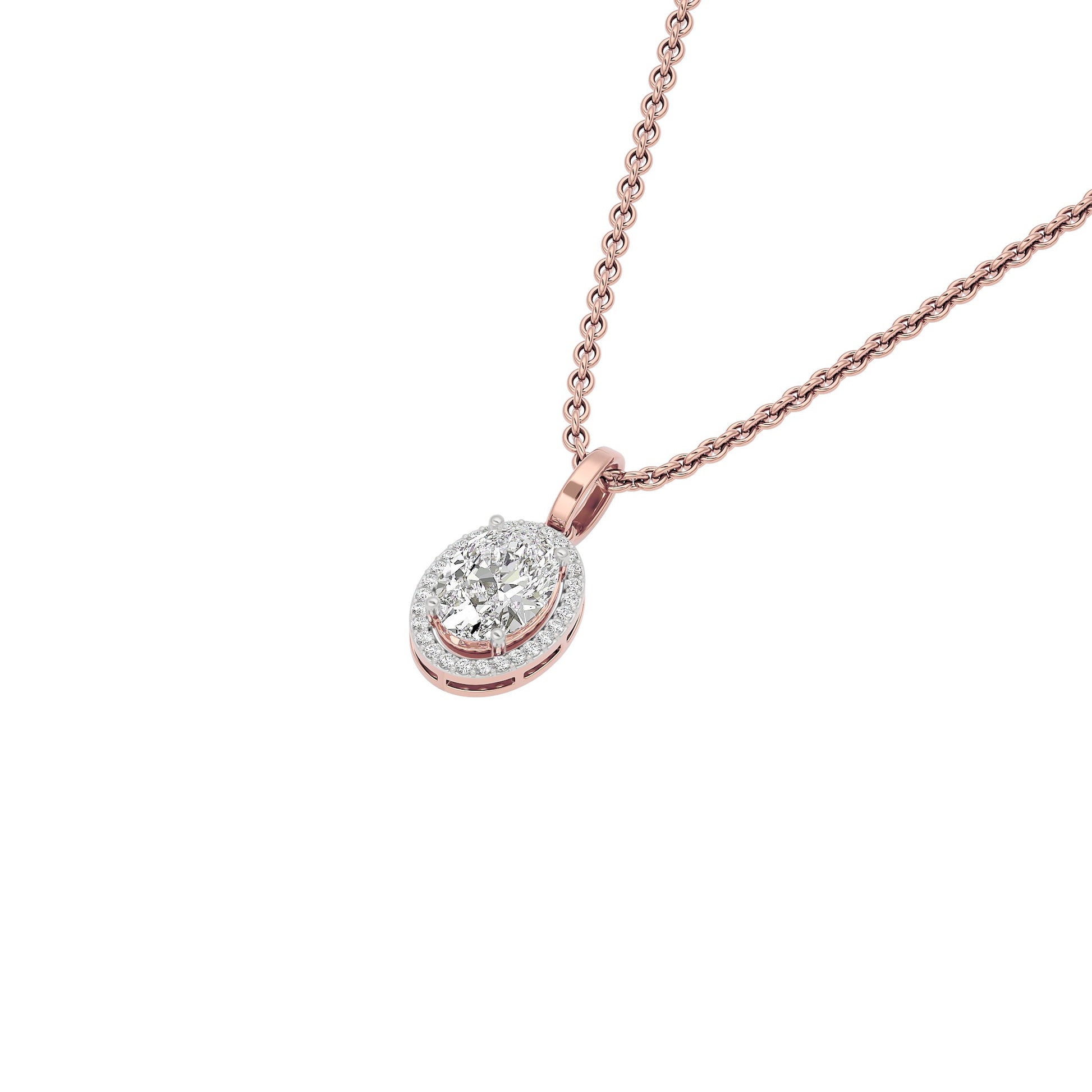 Majestic Odyssey Diamond Pendant 18 KT / Rose Gold