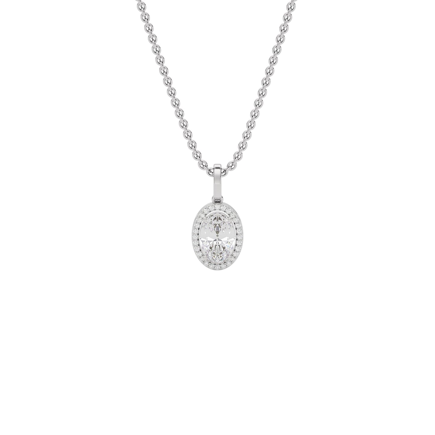 Majestic Odyssey Diamond Pendant 18 KT / White Gold