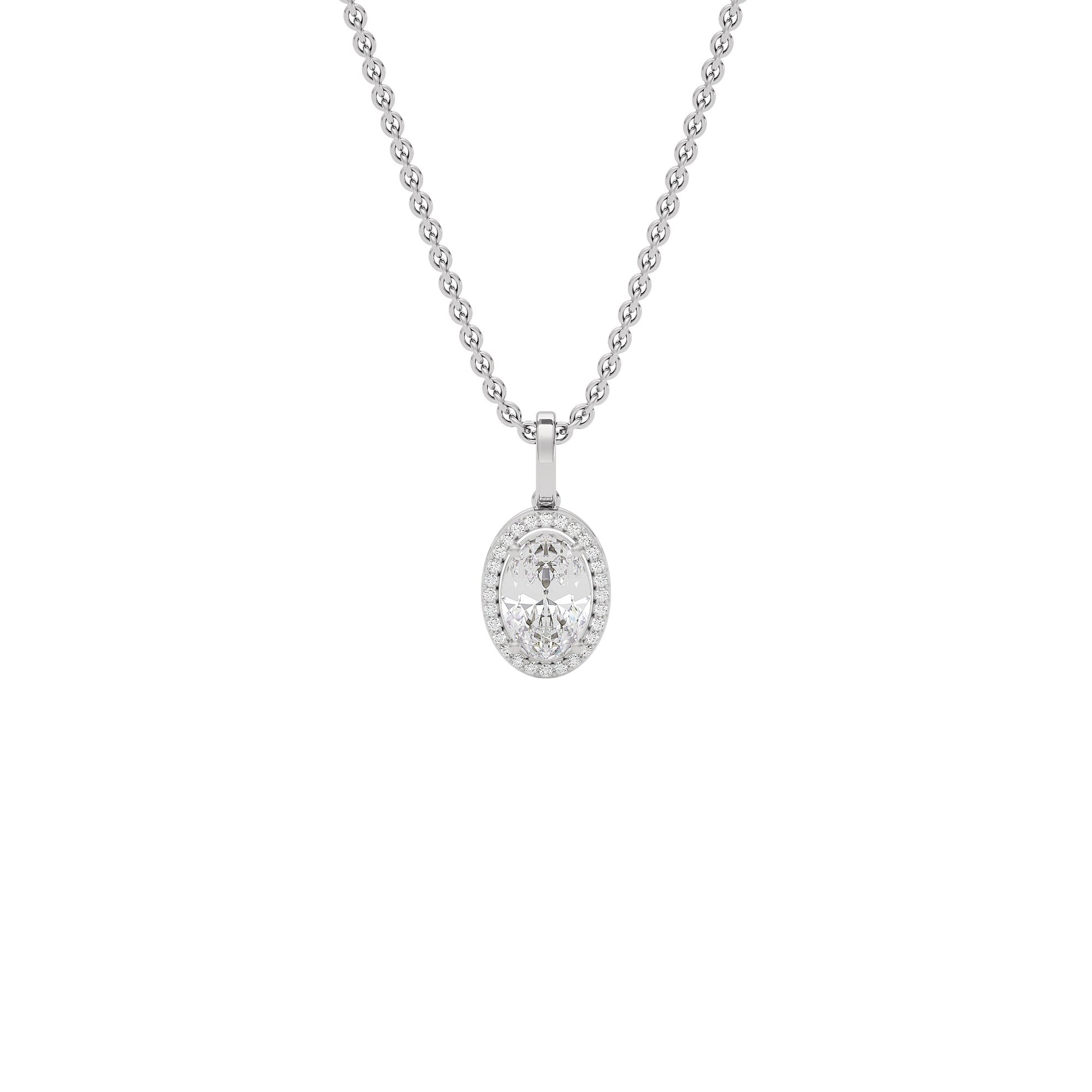 Majestic Odyssey Diamond Pendant 18 KT / White Gold