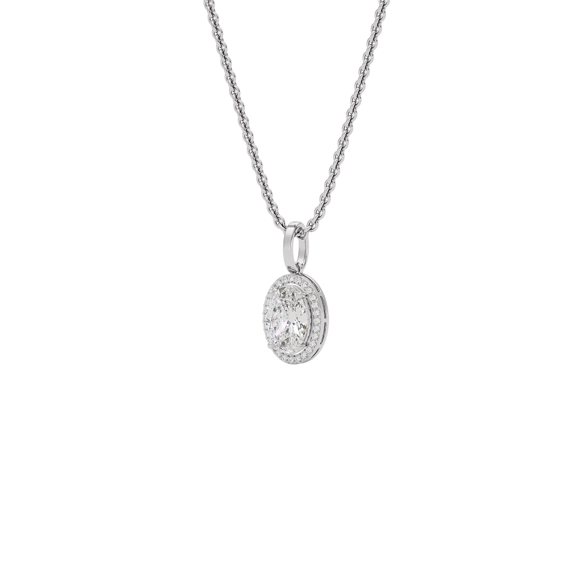 Majestic Odyssey Diamond Pendant 18 KT / White Gold