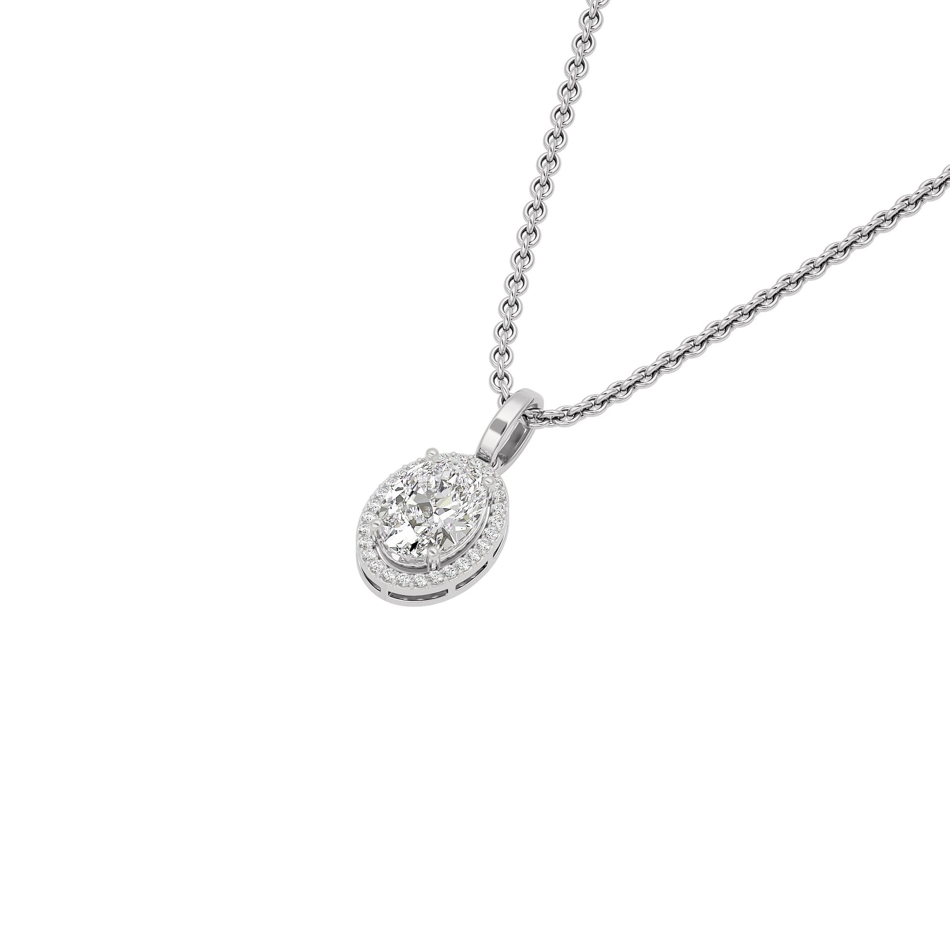 Majestic Odyssey Diamond Pendant 18 KT / White Gold