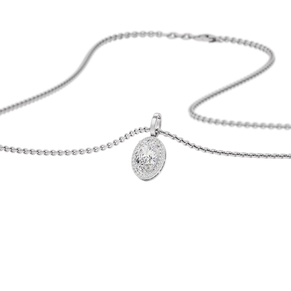 Majestic Odyssey Diamond Pendant 18 KT / White Gold