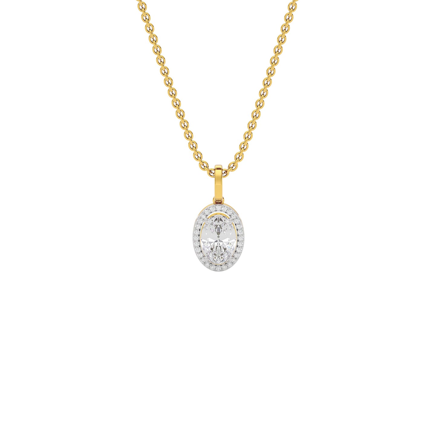 Majestic Odyssey Diamond Pendant 18 KT / Yellow Gold