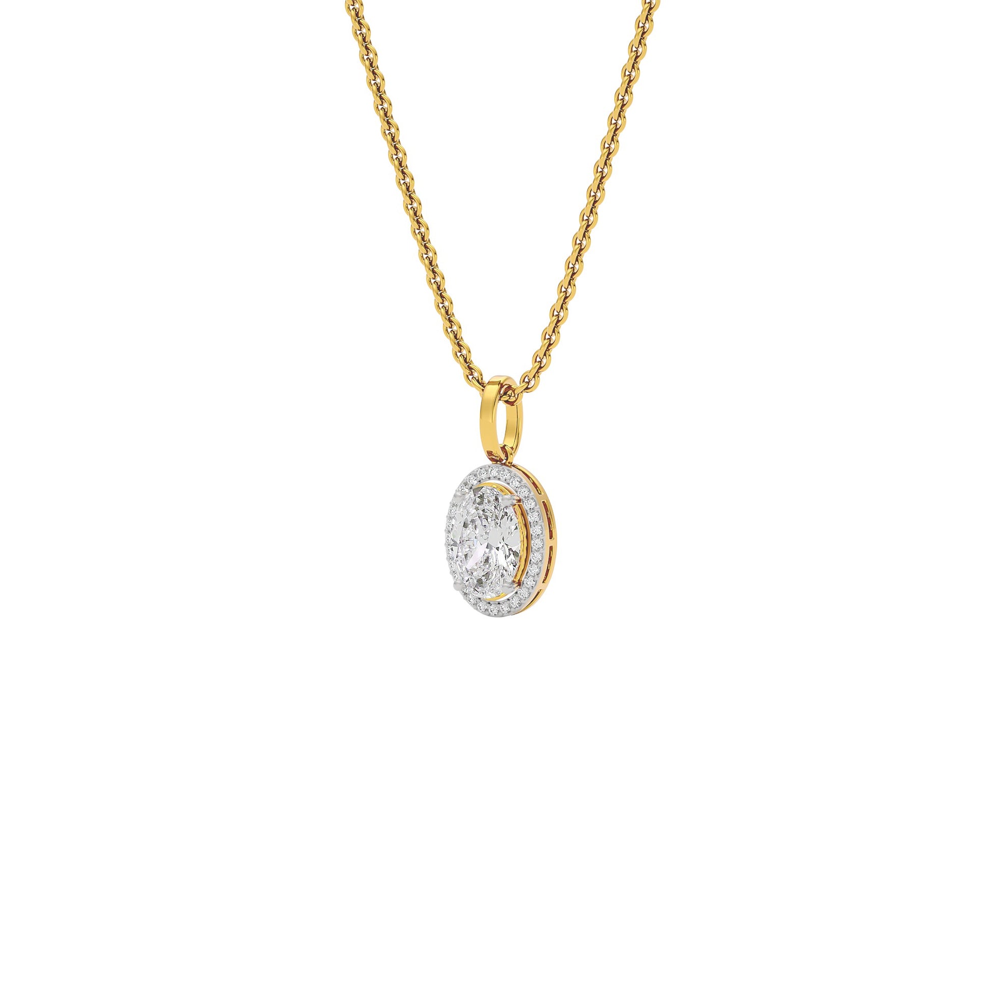 Majestic Odyssey Diamond Pendant 18 KT / Yellow Gold