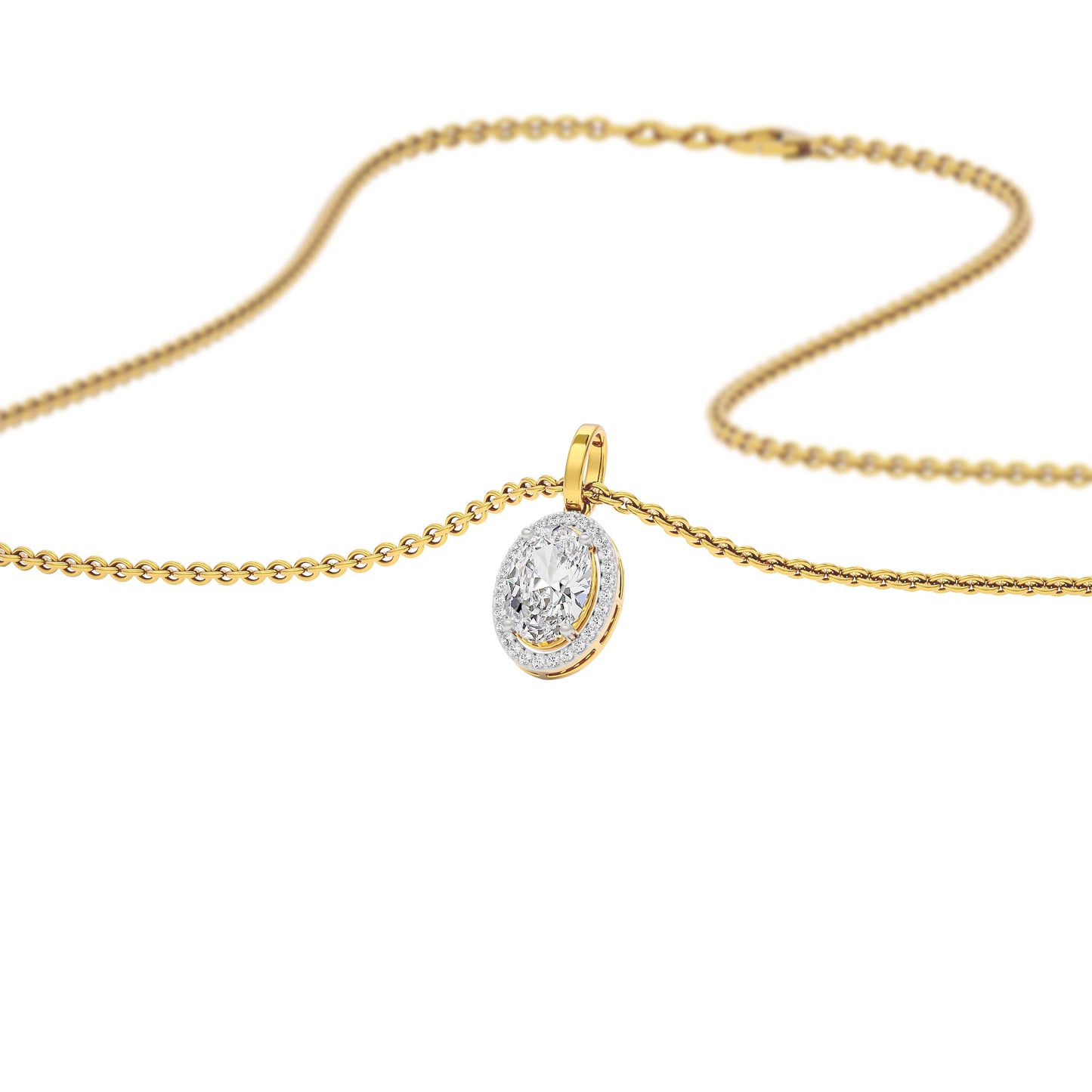 Majestic Odyssey Diamond Pendant 18 KT / Yellow Gold