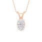 Celestial Mirage Diamond Pendant