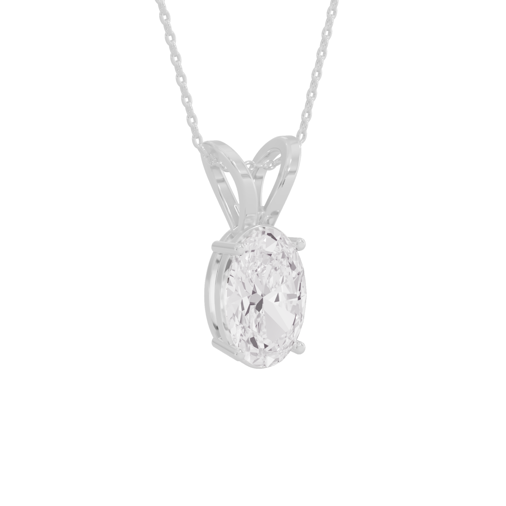 Celestial Mirage Diamond Pendant